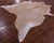 Beige Natural Cowhide Rug - XX-Large 8' 4"H x 7' 5"W