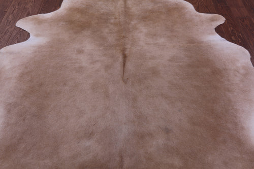 Light Brown Natural Cowhide Rug - XX-Large 7' 10