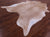 Light Brown Natural Cowhide Rug - XX-Large 7' 10"H x 7' 1"W