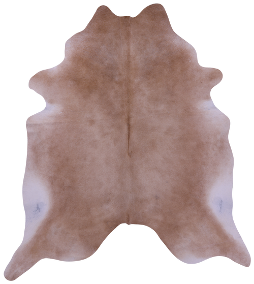 Light Brown Natural Cowhide Rug - XX-Large 7' 10