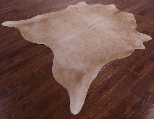 Light Brown Natural Cowhide Rug - X-Large 7' 0