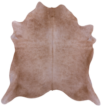 Thumbnail for Light Brown Natural Cowhide Rug - X-Large 7' 0