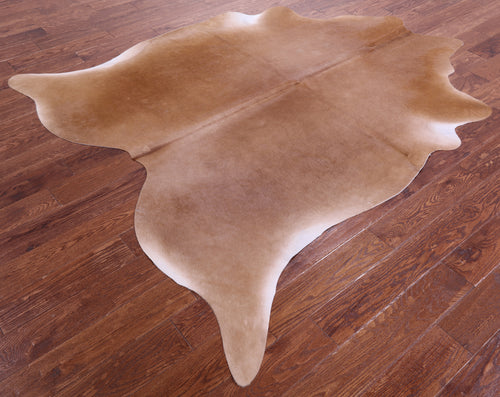 Brown Natural Cowhide Rug - X-Large 7' 1