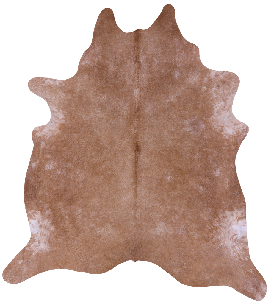 Light Brown Natural Cowhide Rug - XX-Large 7' 9"H x 7' 0"W