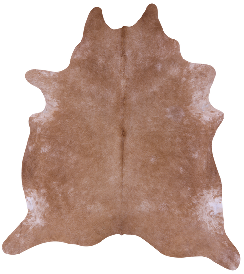 Light Brown Natural Cowhide Rug - XX-Large 7' 9