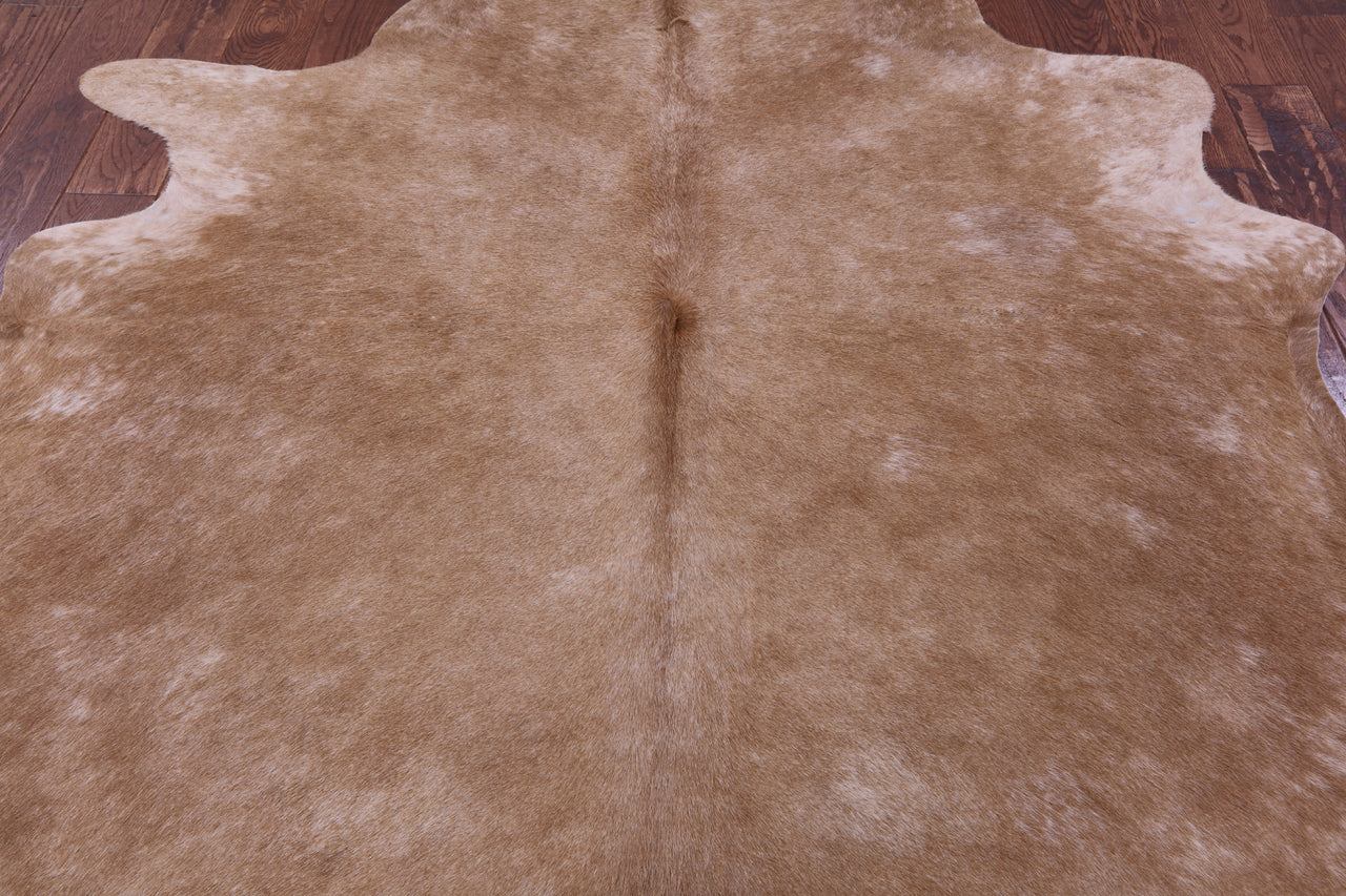 Light Brown Natural Cowhide Rug - XX-Large 7' 9"H x 7' 0"W