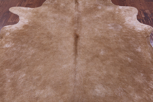 Light Brown Natural Cowhide Rug - XX-Large 7' 9