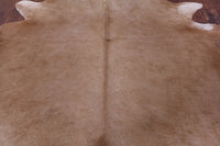 Thumbnail for Light Brown Natural Cowhide Rug - XX-Large 7' 9