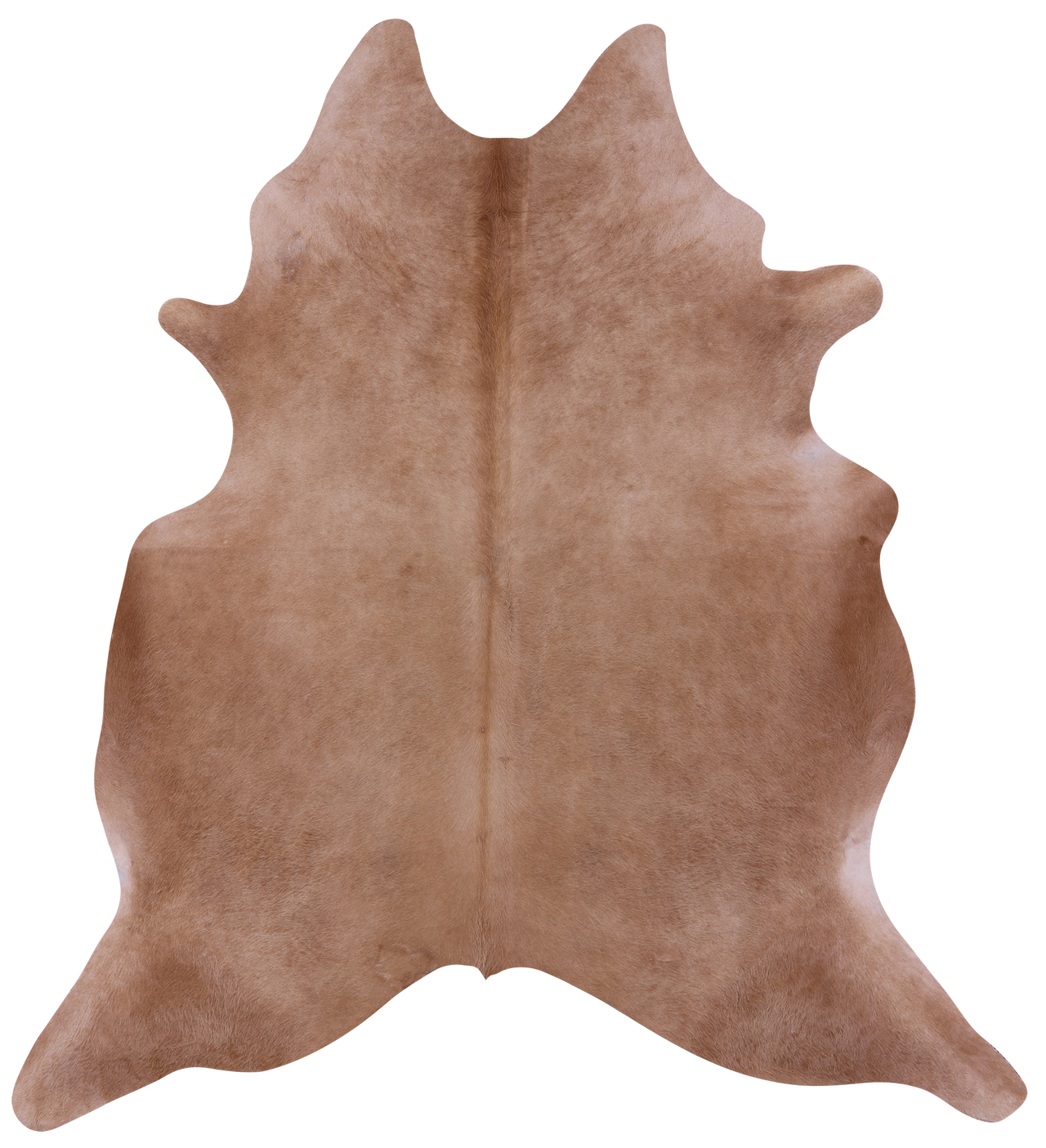 Light Brown Natural Cowhide Rug - XX-Large 7' 9"H x 6' 10"W