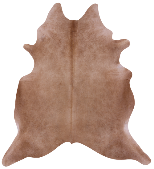 Light Brown Natural Cowhide Rug - XX-Large 7' 9