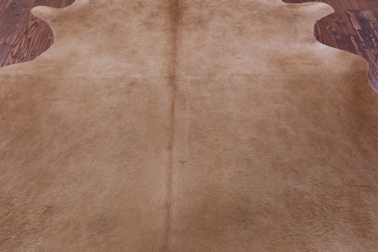 Light Brown Natural Cowhide Rug - XX-Large 7' 9"H x 6' 10"W