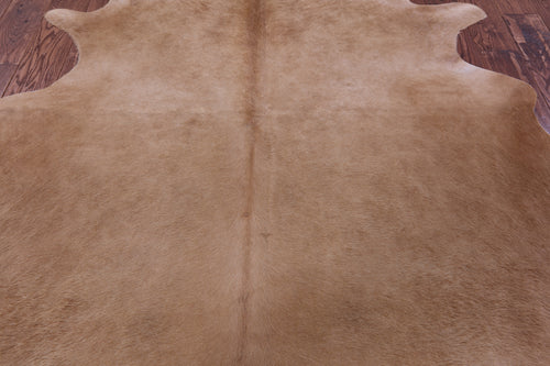 Light Brown Natural Cowhide Rug - XX-Large 7' 9