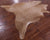Light Brown Natural Cowhide Rug - XX-Large 7' 9"H x 6' 10"W