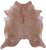 Beige Natural Cowhide Rug - XX-Large 7' 10"H x 7' 3"W