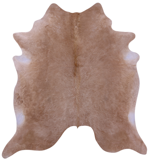 Beige Natural Cowhide Rug - XX-Large 7' 10