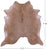 Beige Natural Cowhide Rug - XX-Large 7' 10"H x 7' 3"W