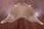 Light Brown Natural Cowhide Rug - X-Large 7' 2"H x 7' 0"W