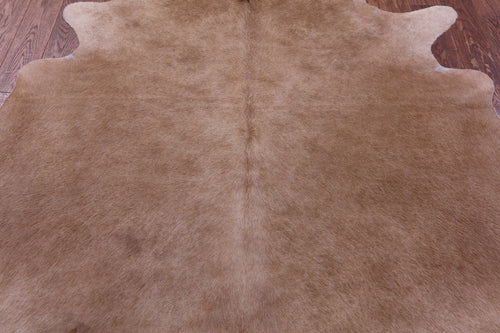 Light Brown Natural Cowhide Rug - X-Large 7' 2