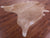 Light Brown Natural Cowhide Rug - X-Large 7' 2"H x 7' 0"W