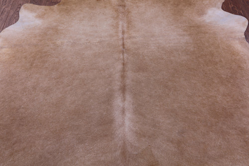 Light Brown Natural Cowhide Rug - X-Large 7' 6
