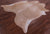 Light Brown Natural Cowhide Rug - X-Large 7' 6"H x 7' 1"W