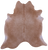 Light Brown Natural Cowhide Rug - X-Large 7' 6"H x 7' 1"W