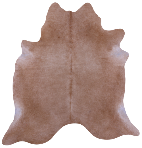 Light Brown Natural Cowhide Rug - X-Large 7' 6