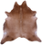 Light Brown Natural Cowhide Rug - XX-Large 7' 10"H x 7' 0"W