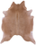 Light Brown Natural Cowhide Rug - XX-Large 8' 1"H x 6' 9"W