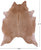 Light Brown Natural Cowhide Rug - XX-Large 8' 1"H x 6' 9"W