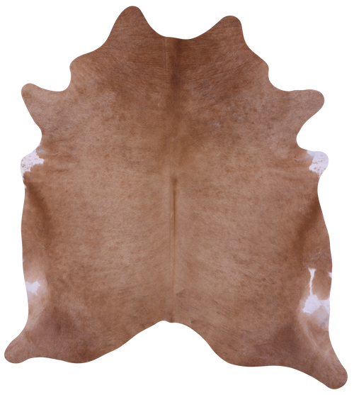 Light Brown Natural Cowhide Rug - XX-Large 7' 10