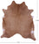 Light Brown Natural Cowhide Rug - XX-Large 7' 10"H x 7' 2"W