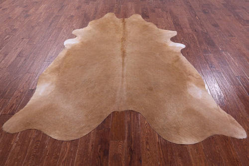 Light Brown Natural Cowhide Rug - XX-Large 8' 0