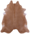Light Brown Natural Cowhide Rug - XX-Large 8' 0"H x 6' 10"W