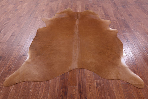 Brown Natural Cowhide Rug - XX-Large 7' 10