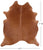 Brown Natural Cowhide Rug - XX-Large 7' 10"H x 6' 7"W