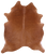 Brown Natural Cowhide Rug - XX-Large 7' 10"H x 6' 7"W
