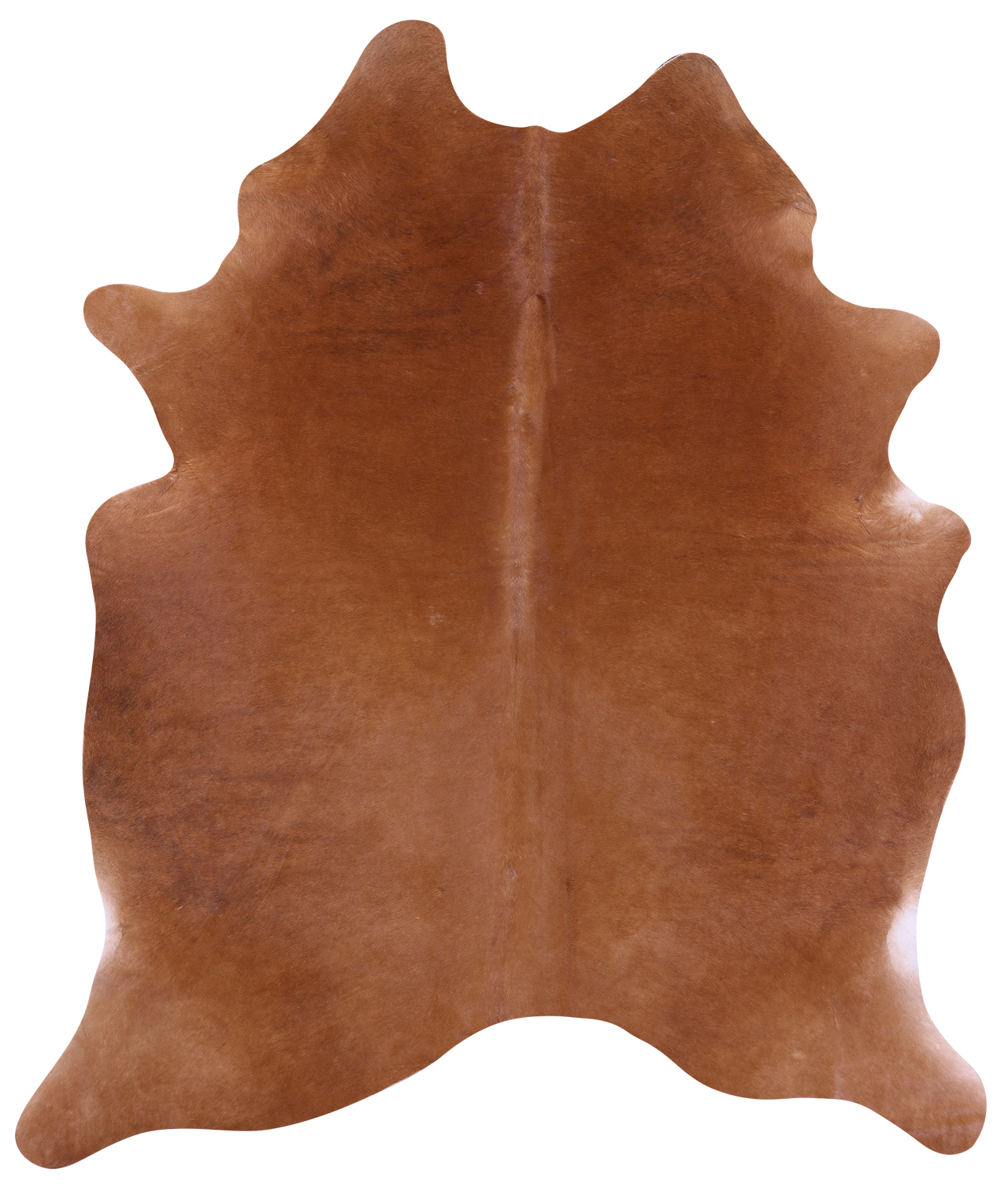 Brown Natural Cowhide Rug - XX-Large 7' 10"H x 6' 7"W