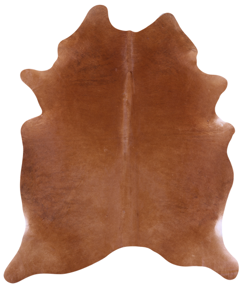 Brown Natural Cowhide Rug - XX-Large 7' 10