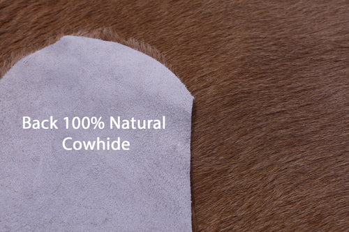 Brown Natural Cowhide Rug - X-Large 7' 5