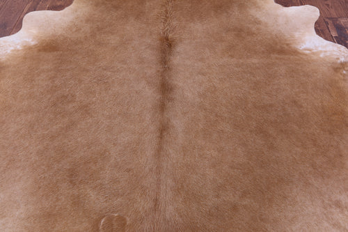 Light Brown Natural Cowhide Rug - XX-Large 7' 8
