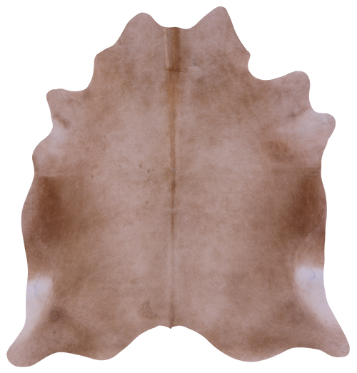 Light Brown Natural Cowhide Rug - X-Large 7' 2