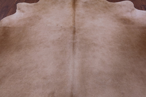 Light Brown Natural Cowhide Rug - X-Large 7' 2