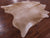 Light Brown Natural Cowhide Rug - X-Large 7' 2"H x 6' 7"W