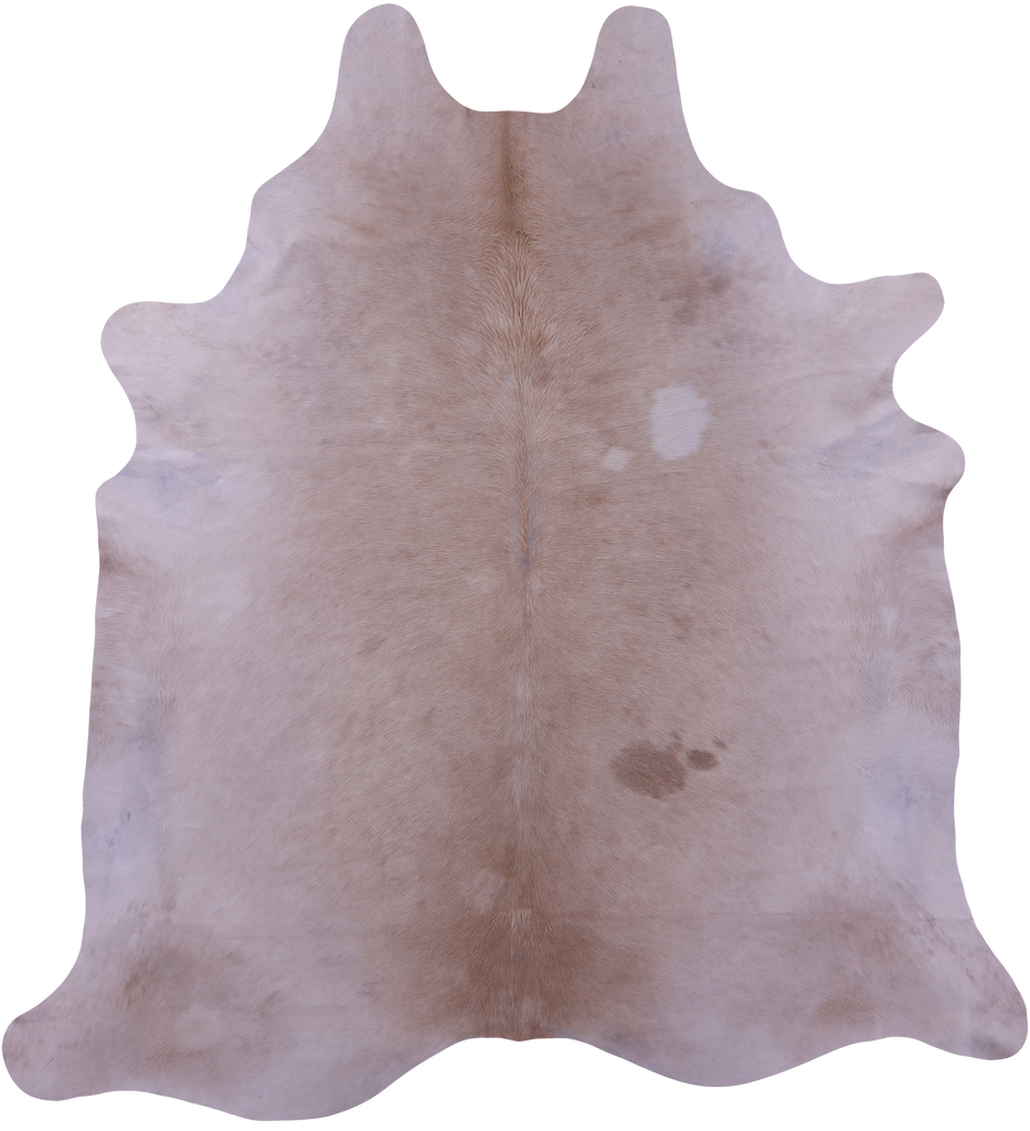 Beige Natural Cowhide Rug - XX-Large 8' 5"H x 7' 10"W