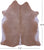 Light Brown & White Natural Cowhide Rug - XX-Large 8' 3"H x 7' 2"W