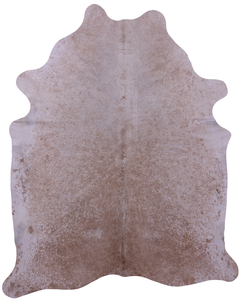 Brown Salt & Pepper Natural Cowhide Rug - XX-Large 9' 0"H x 7' 4"W
