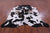 Tricolor Natural Cowhide Rug - XX-Large 8' 4"H x 7' 7"W