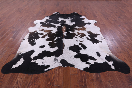 Tricolor Natural Cowhide Rug - XX-Large 8' 4