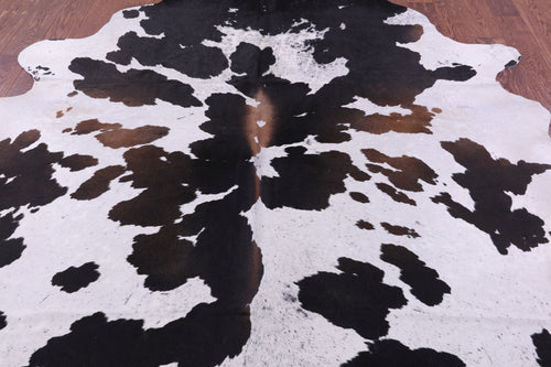 Tricolor Natural Cowhide Rug - XX-Large 8' 4